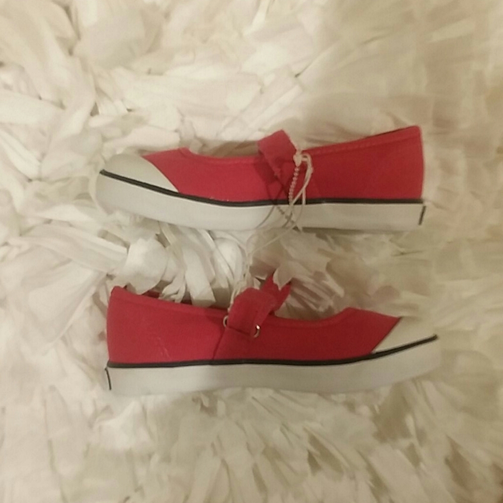 ๐HP๐ Polo Ralph Lauren Pink Mary Janes Sneakers 9 ๐HP๐ - Picture 7 of 15